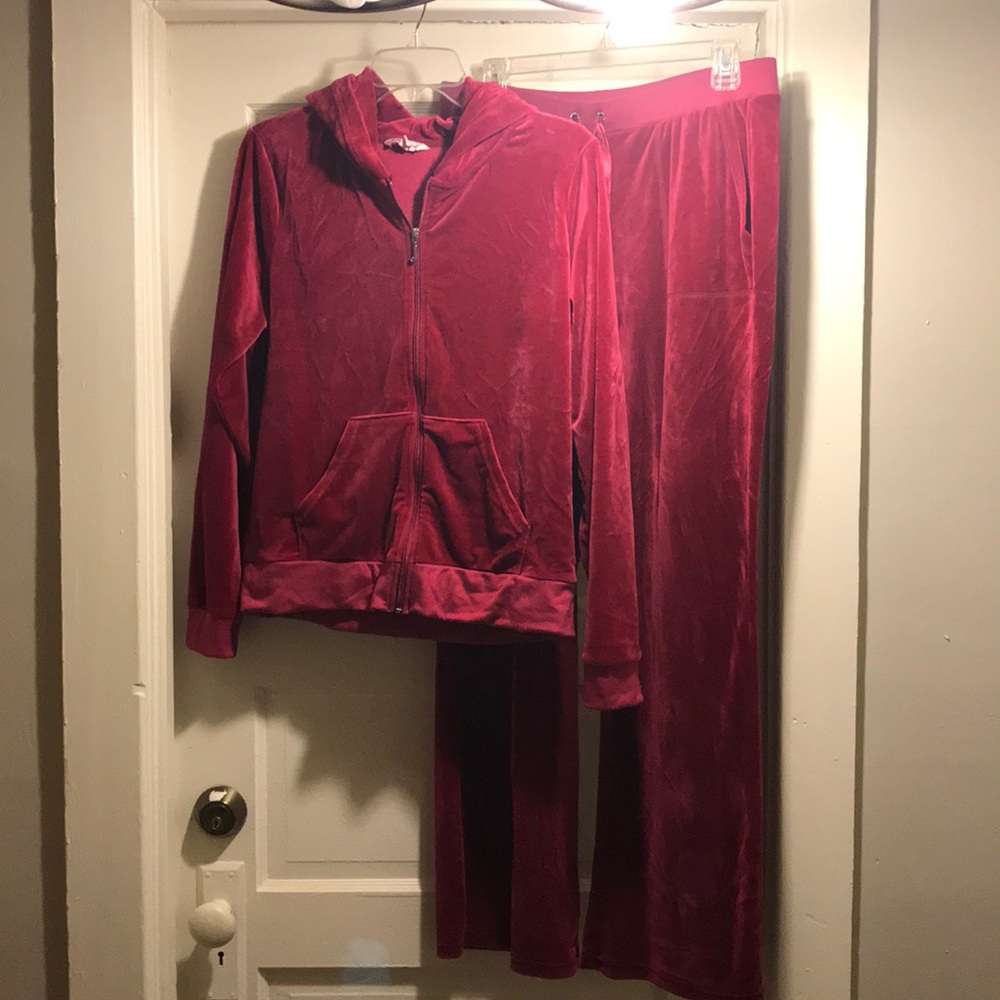 Juicy Couture Velour Track Suit